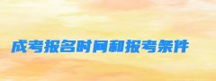 湖南成人高考报名2022年成考报名时间和报考条件 湖南成人高考报名时间2021官网